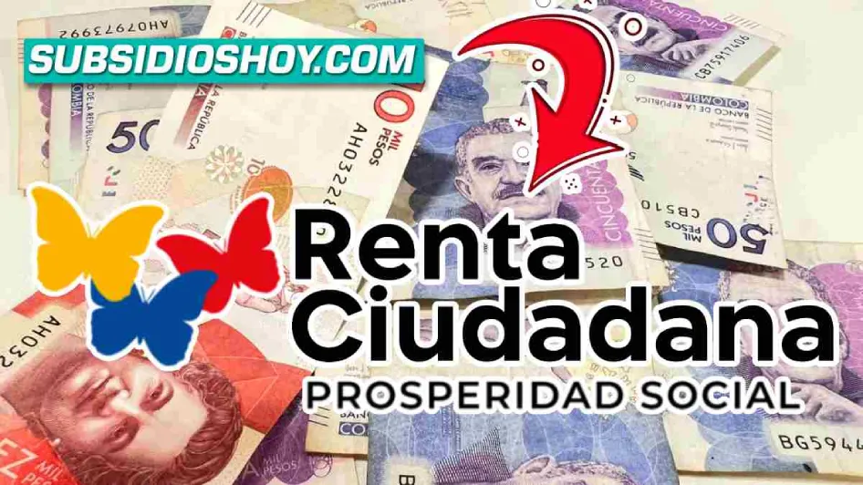 contiene logo de la RC, dinero colombiano y subsidios hoy